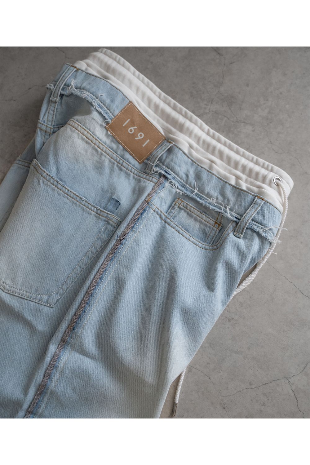 LAYERED BUGGY PANTS / レイヤードバギーパンツ