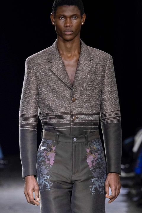 Gradation jacquard JKT / グラデーション ジャガード ジャケット