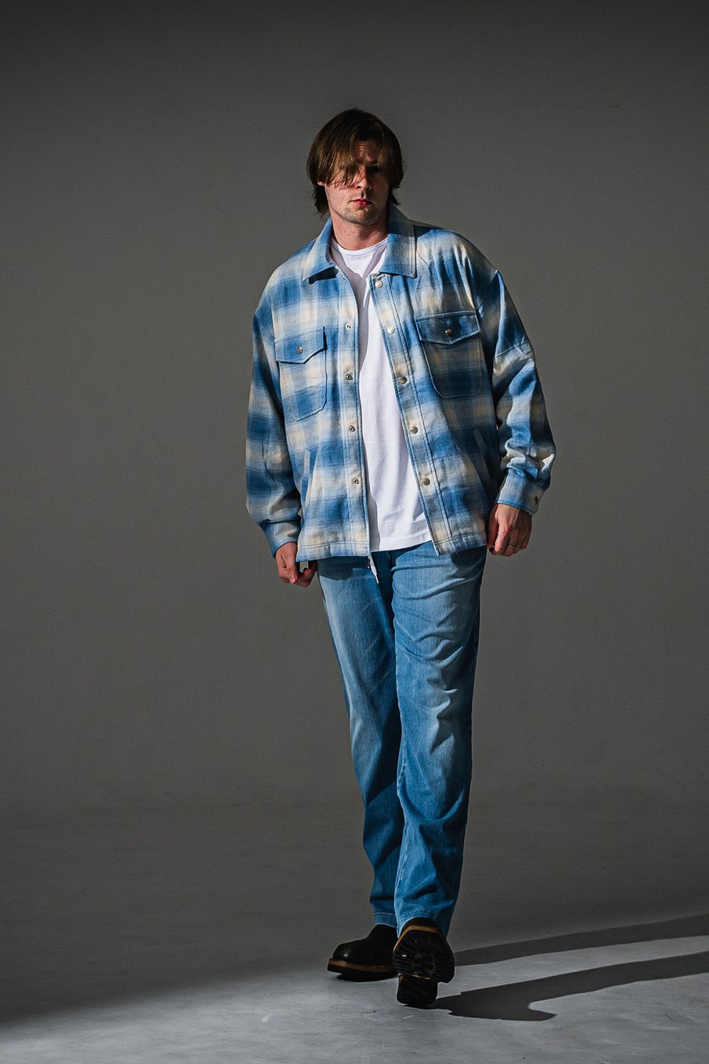 FLANNEL CHECK JK / フランネル チェック ジャケット