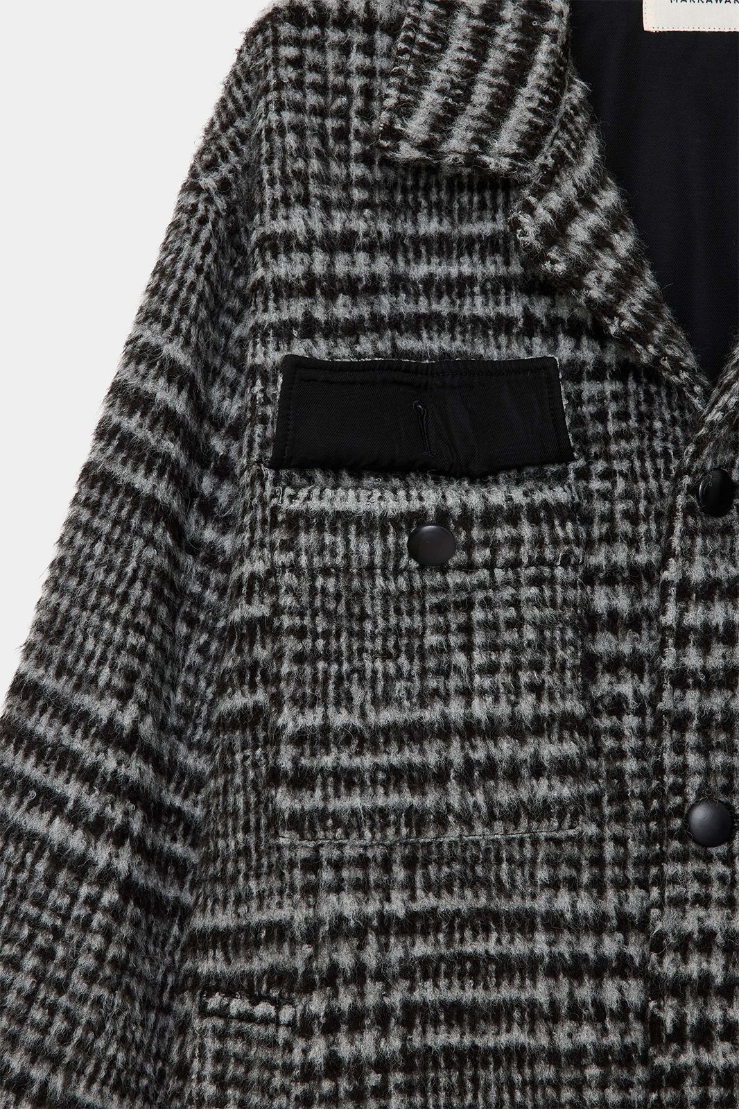 ALPACA SHAGGY PLAID LOGGER JACKET / アルパカシャギープレイド ロガージャケット