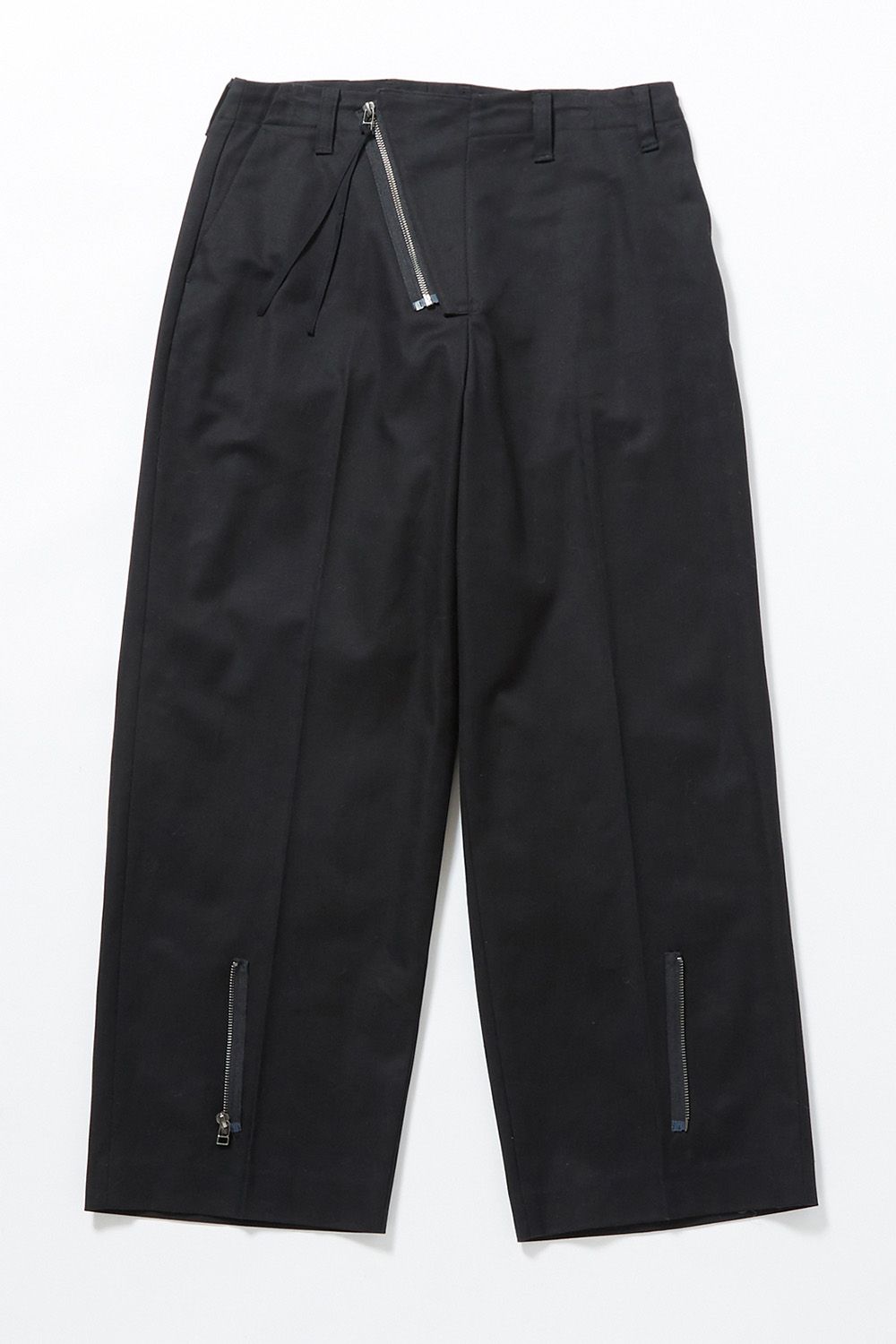 Military ZIP PT / ミリタリー ジップ ワイドパンツ