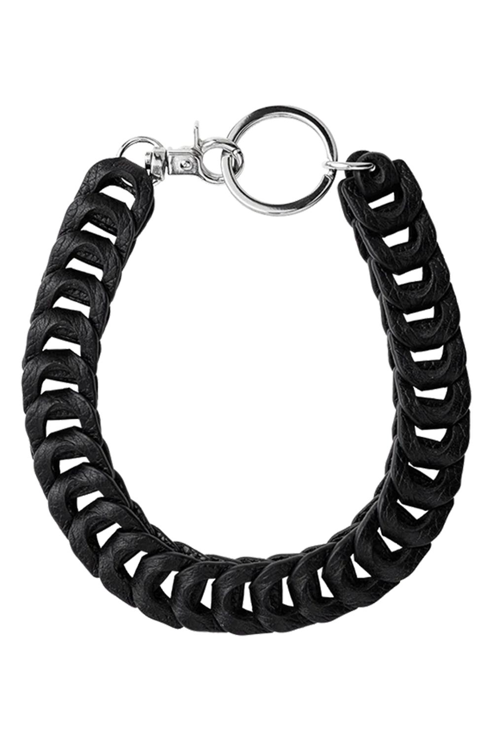 Hand STRAP Symbole  / シンボルチェーン レザーハンドストラップ｜ブラック