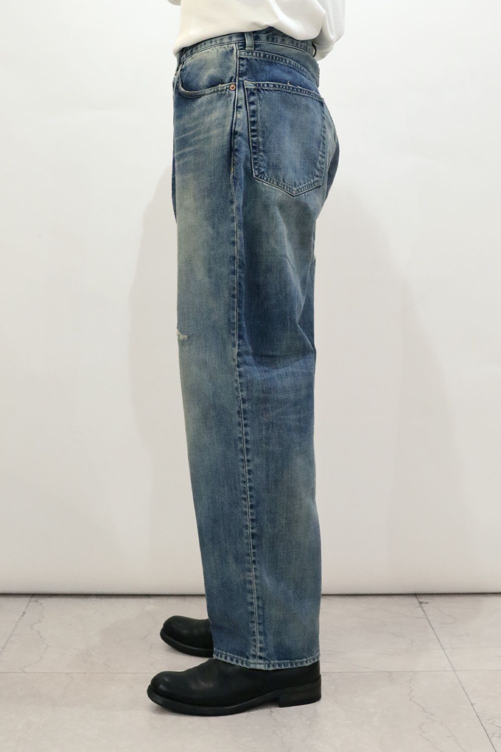 marka - ORGANIC COTTON 12oz DENIM COCOON FIT JEANS / オーガニックコットン コクーン フィット  デニム | laid-back