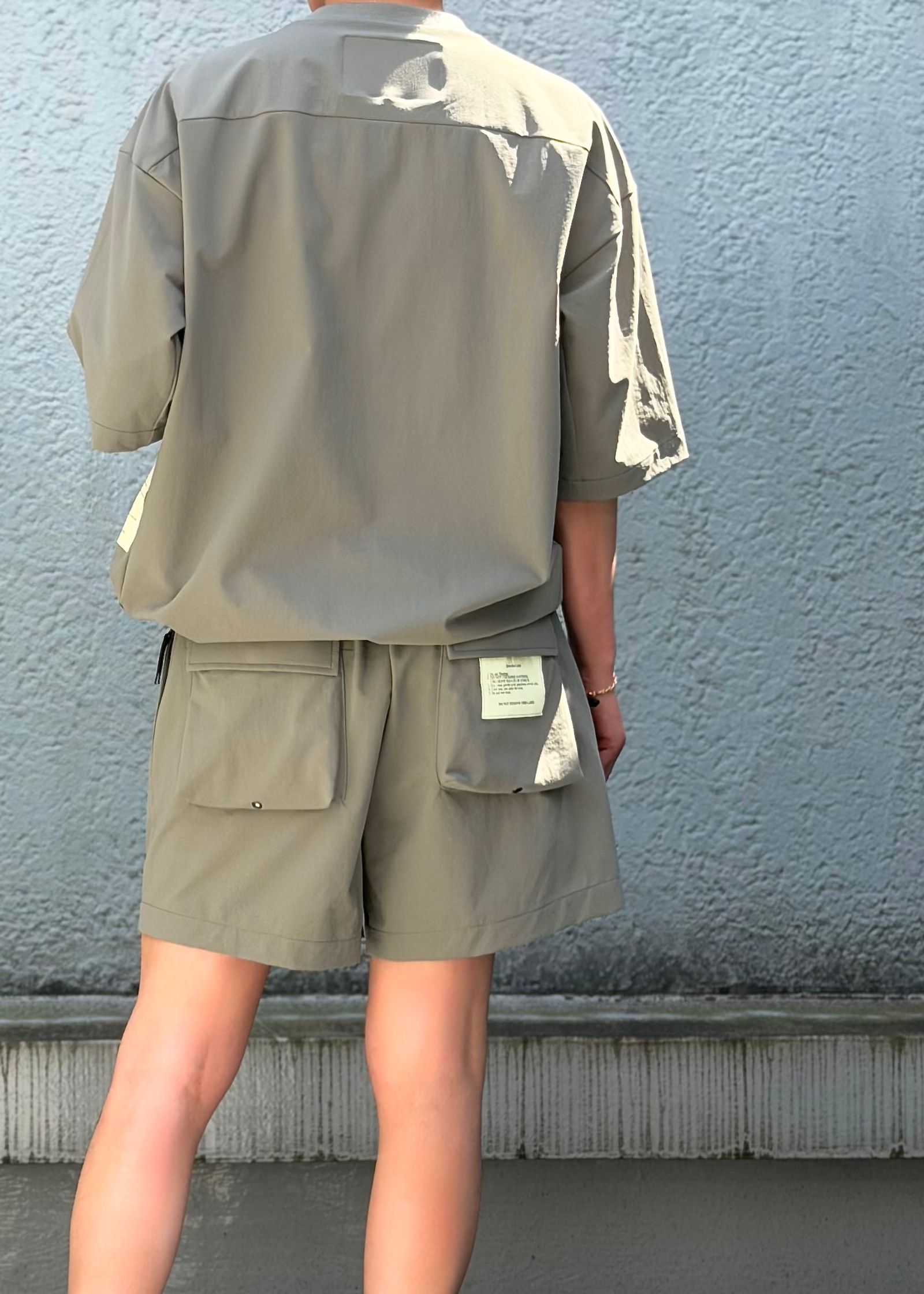【N.HOOLYWOOOD TPES】DRAWSTRING SHIRT / PANELED T-SHIRT / HALF PANTS