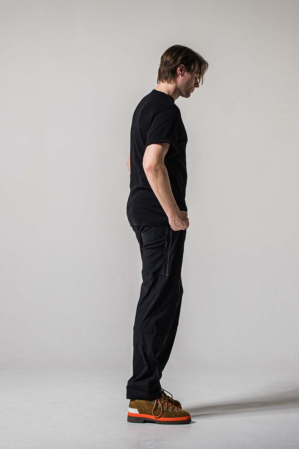 JOHNSON LINE NYLON WIDE PT / ジョンソン ナイロン ラインワイドパンツ