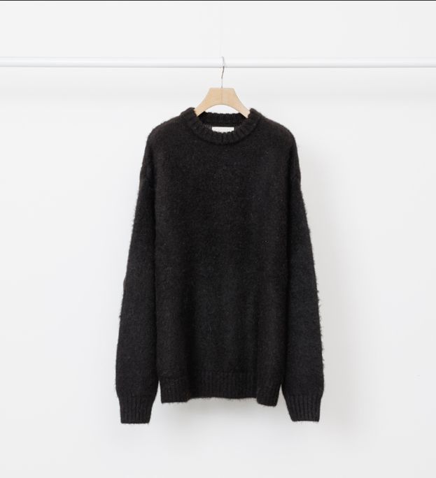 FINE ALPACA CREW NECK JUMPER /  ファイン アルパカ クルーネック ジャンパー