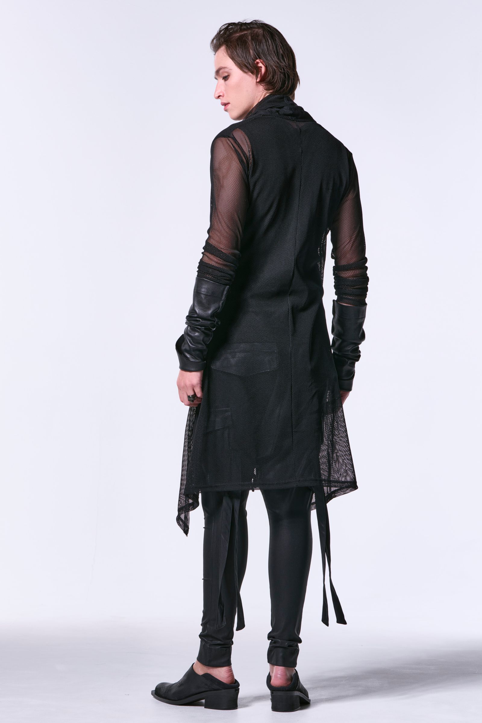 Lace Mesh Stole Cardigan / レースメッシュ ストールカーディガン