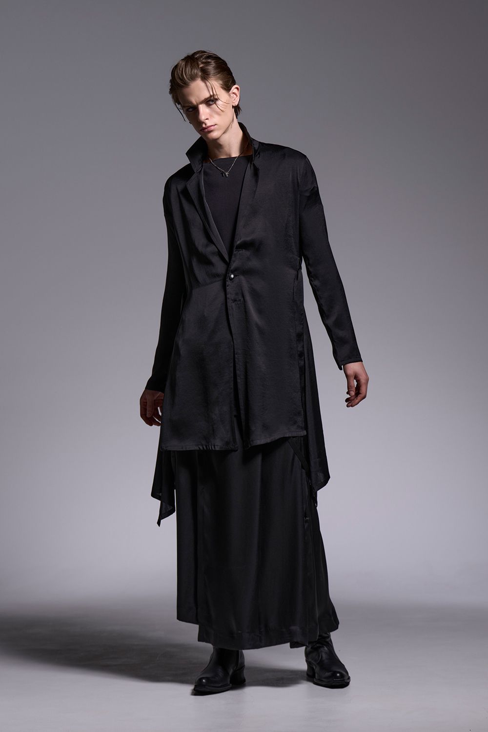 BEATENJIKU Boat Neck Flare-T / ベア天竺 ボートネック フレアTシャツ