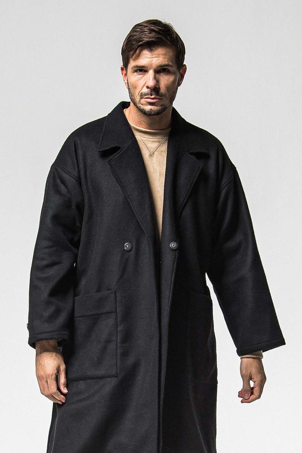 GOWN OVER COAT / オーバーサイズ ガウン コート