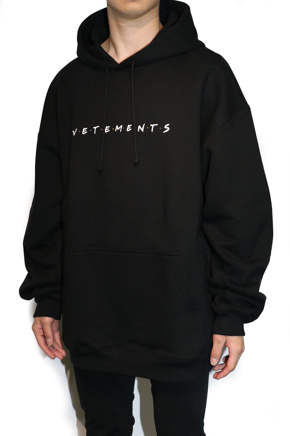 VETEMENTS - Friendly Logo Hoodie | laid-back