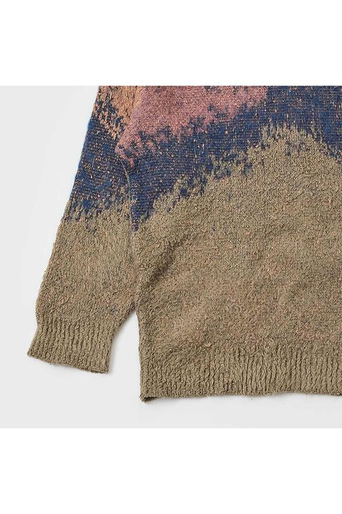 meagratia Lace tape denim BL Style②