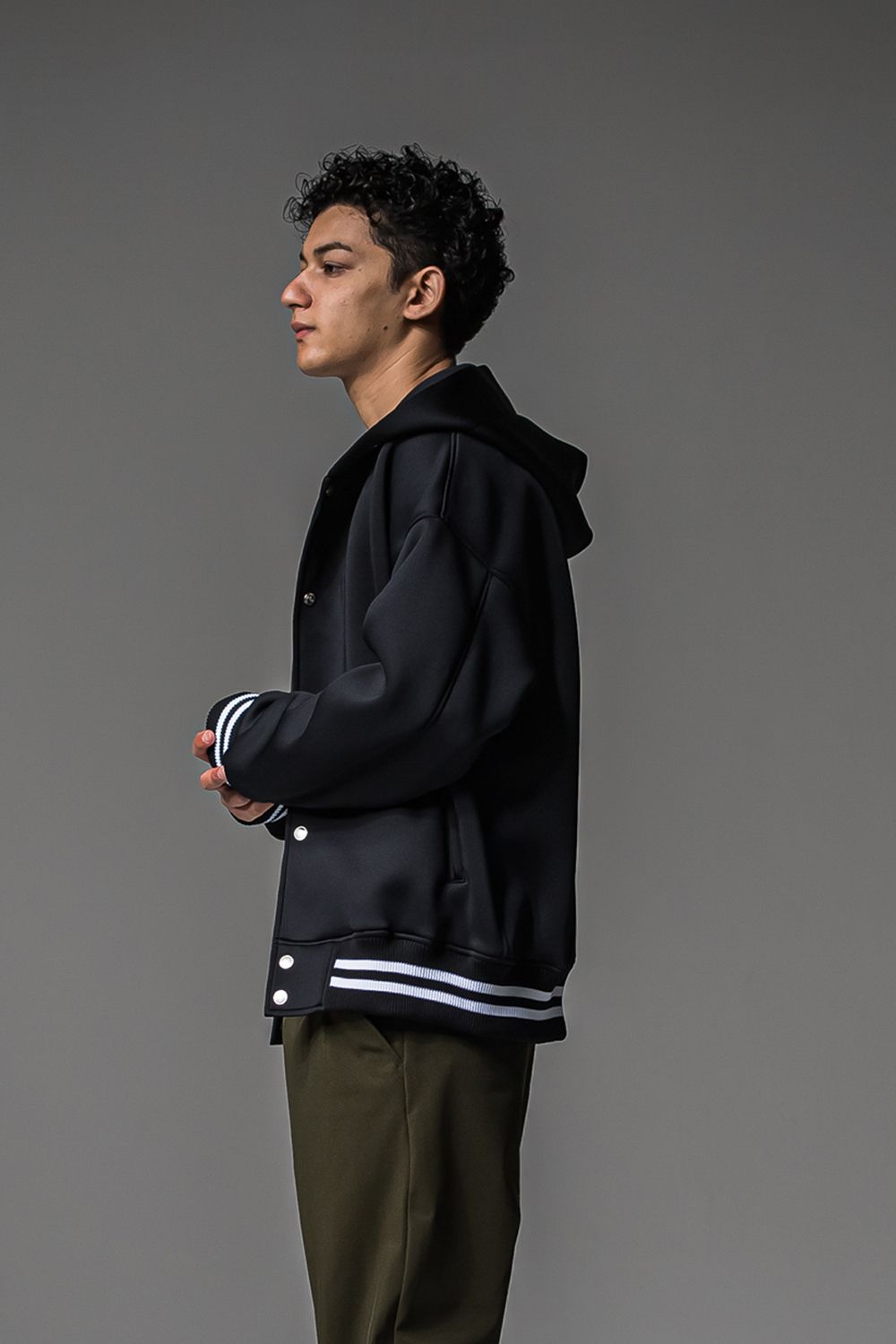 HD VARSITY HOODIE / ヘビーダンボール バーシティーフーディー
