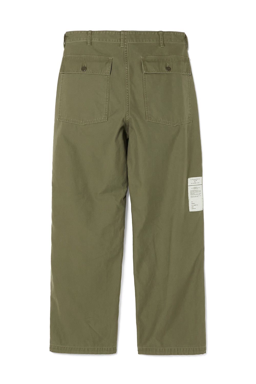 N.HOOLYWOOD TEST PRODUCT EXCHANGE SERVICE UTILITY PANTS / エヌハリウッド テストプロダクトエクスチェンジサービス ユーティリティパンツ