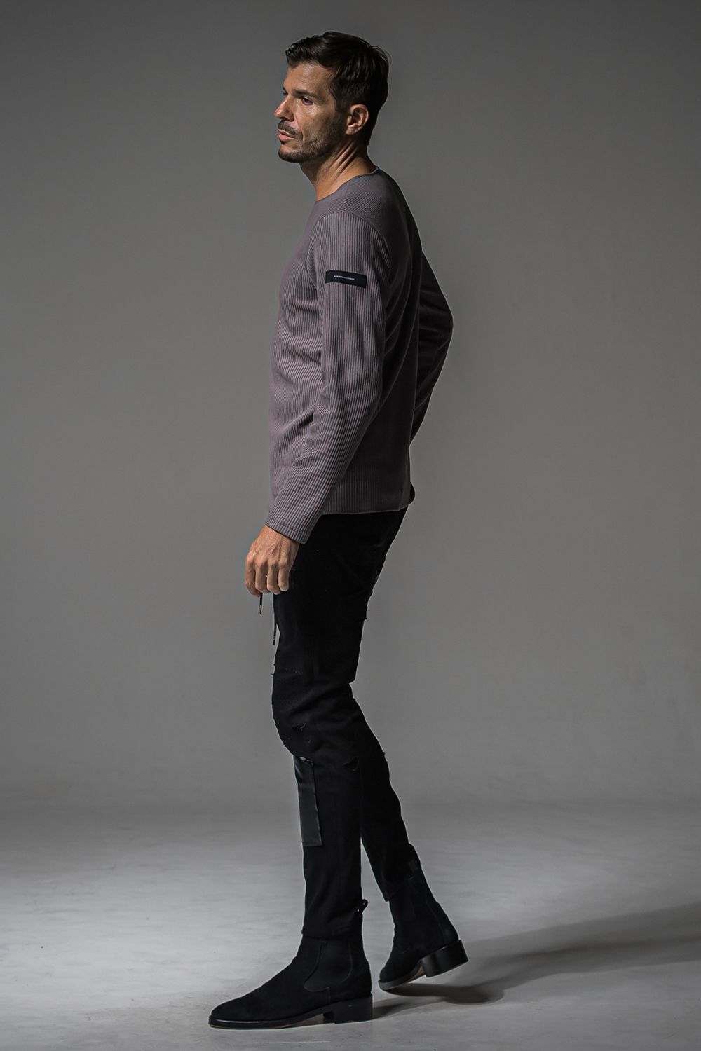 CUTOFF RAIL LONG SLEEVE / カットオフ ロングスリーブ