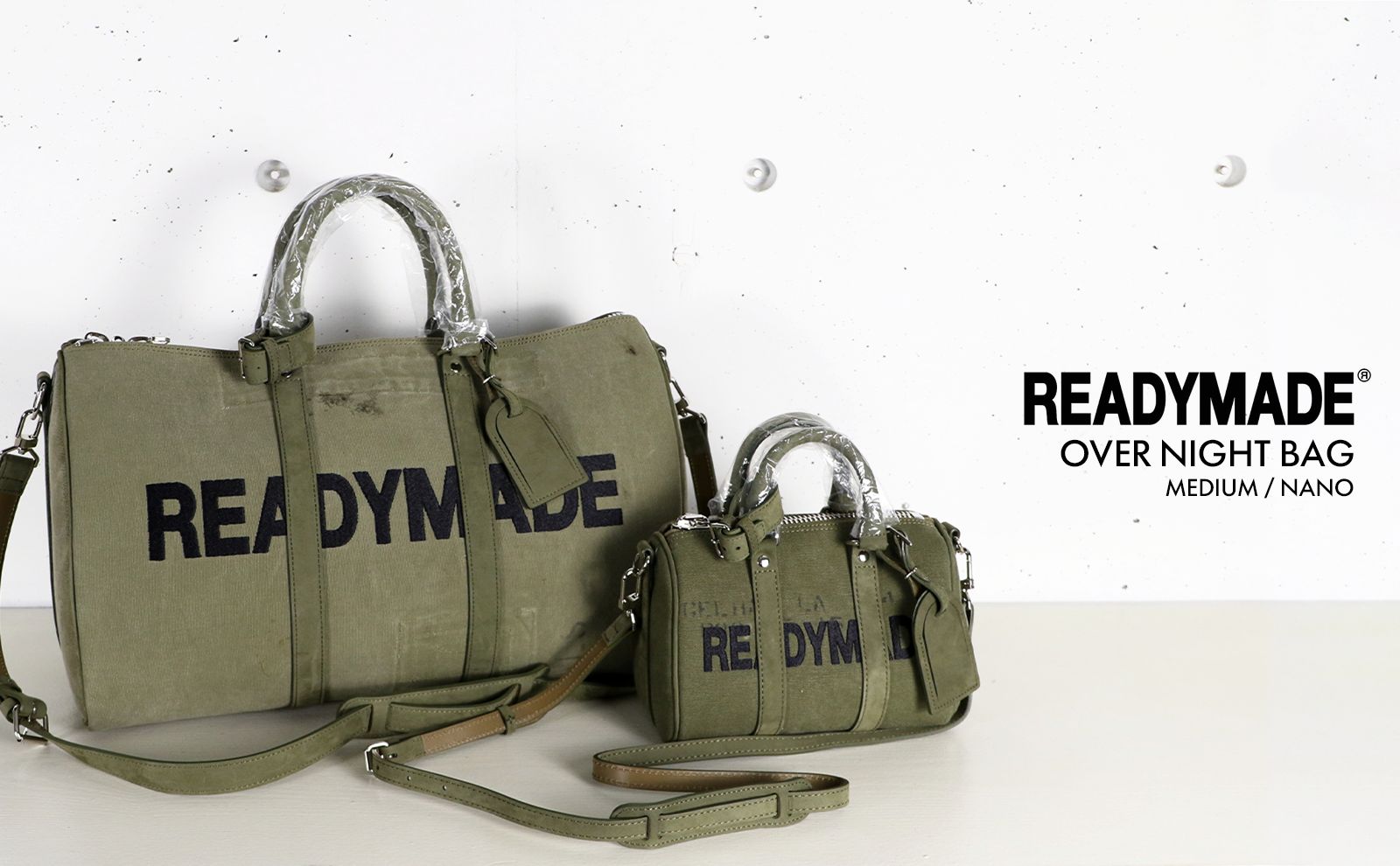 READYMADE / OVER NIGHT BAG