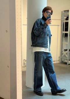 【N.HOOLYWOOD COMPILE】DENIM JACKET & 5POCKET PANTS