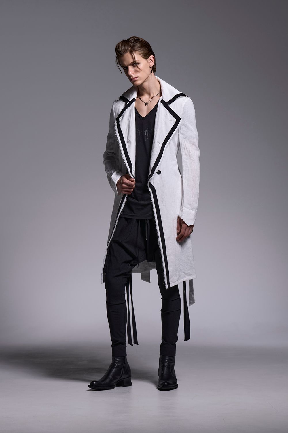 W-Gauze Napoleon Jacket / ダブルガーゼ ナポレオンジャケット