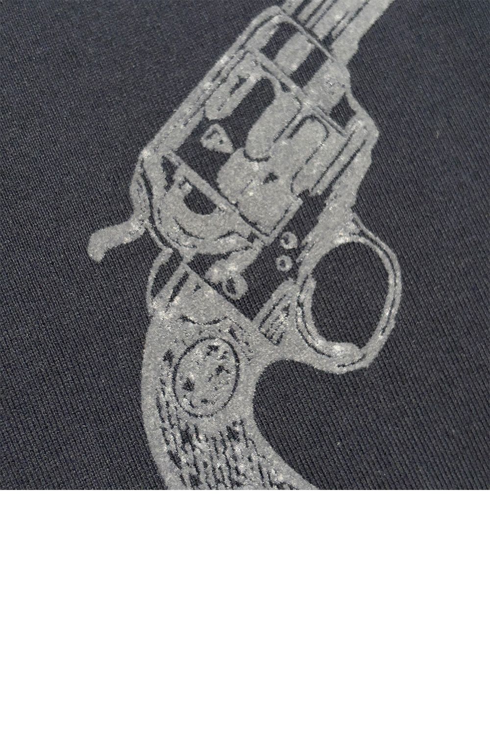ARCHIVE CN/TEE FLOCK / アーカイブ クルーネック Tシャツ フロッキープリント