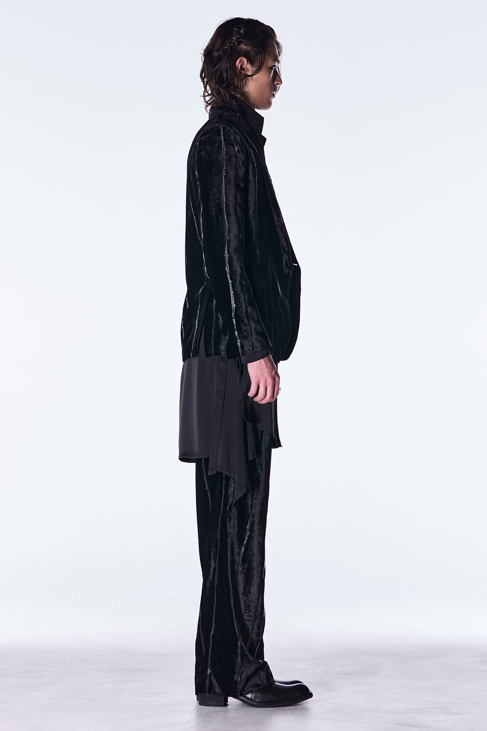 TOGE Velvet Wide Slacks / トゲ ベルベット ワイド スラックス