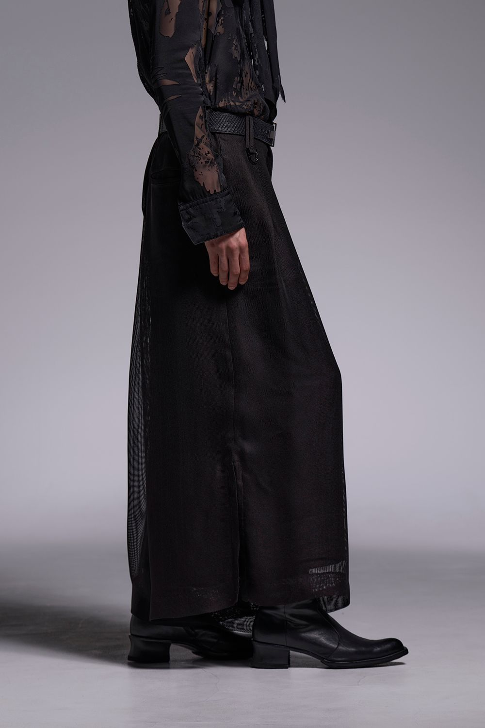 KARAMI Wide Tuck Slacks / カラミ ワイドタックスラックス