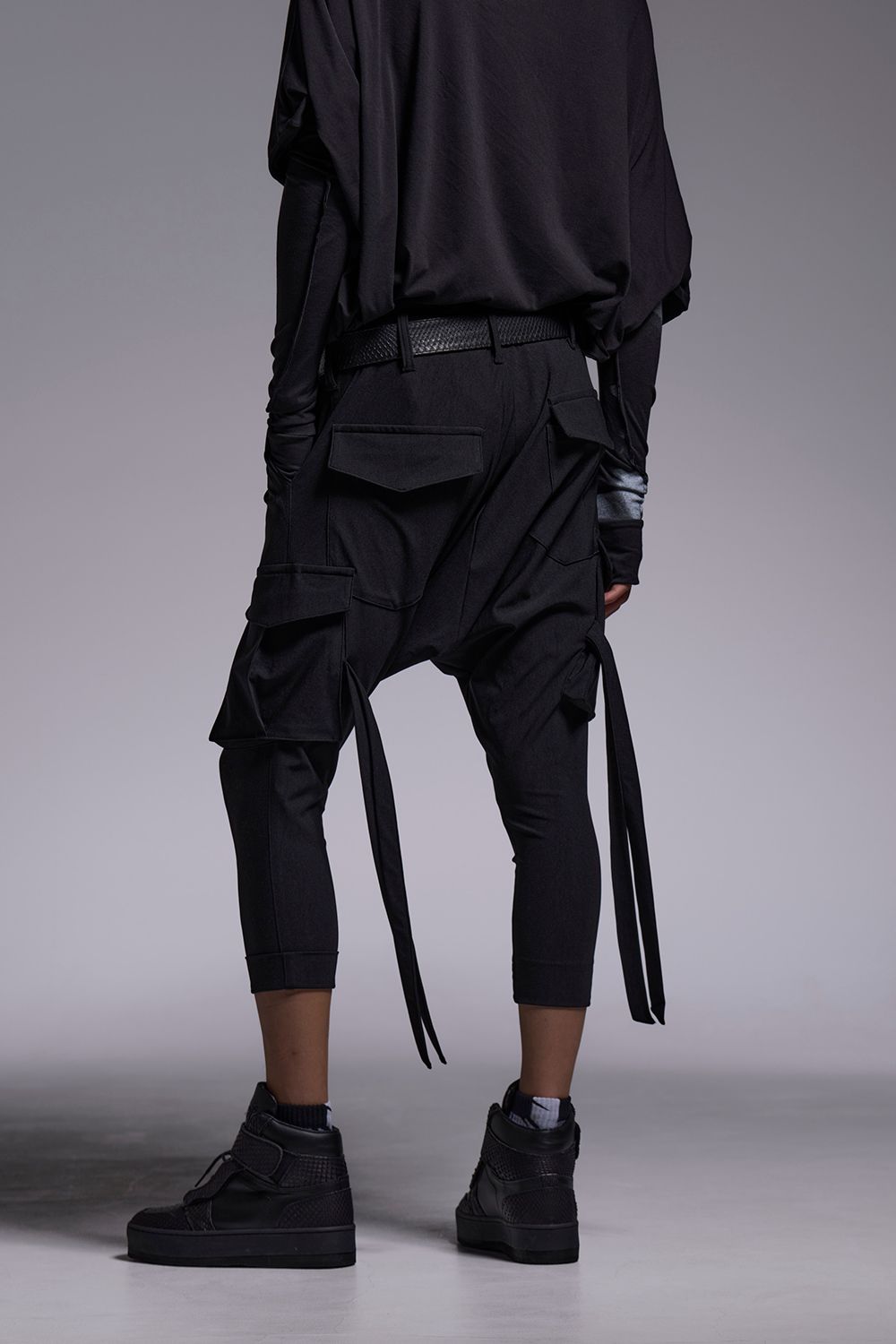 High Tension Jersey 3/4 Sarrouel Pants / ハイテンションジャージー 7部丈 サルエルパンツ