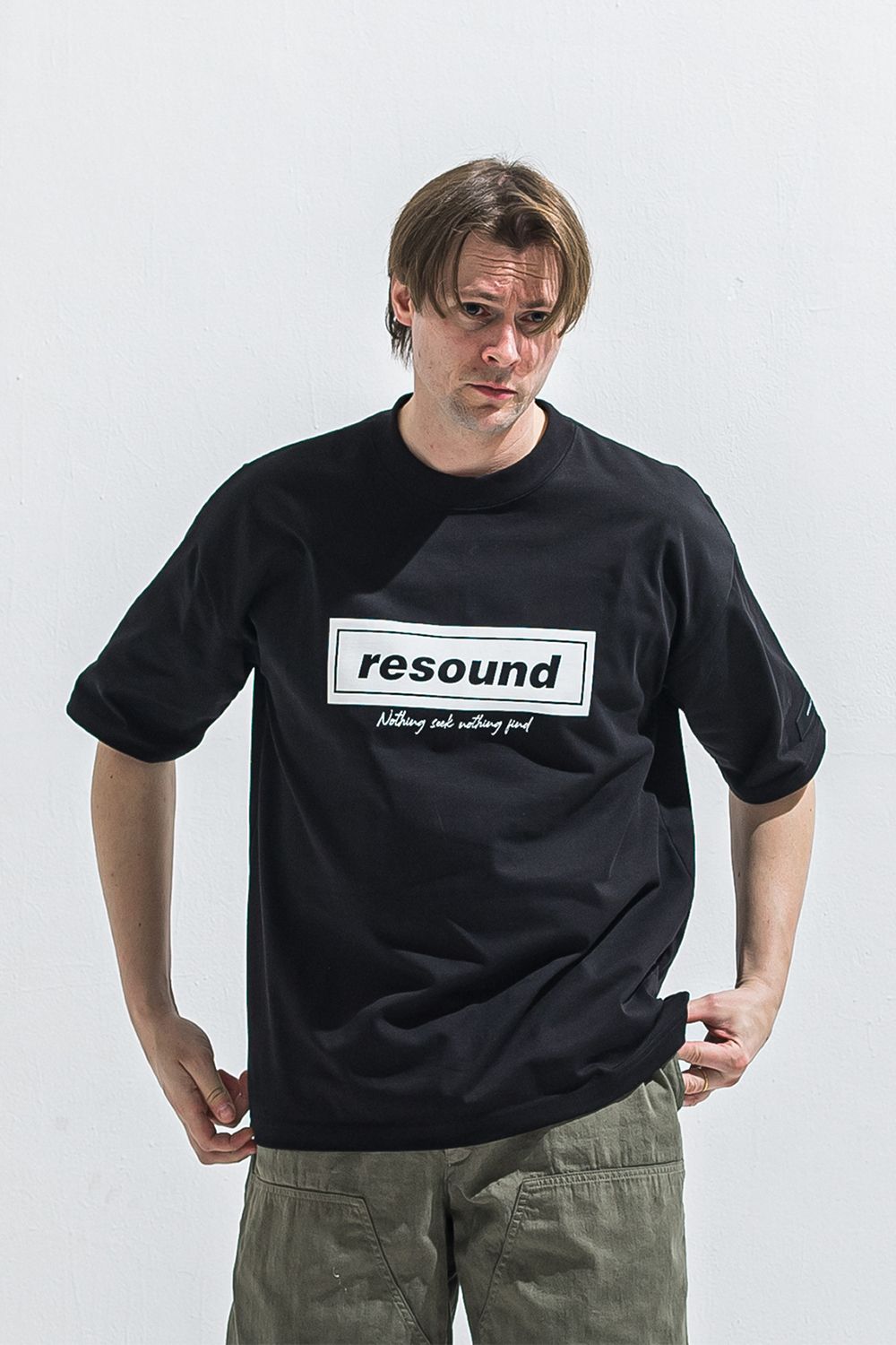 BOX OVER TEE / ボックスロゴ オーバー Tシャツ