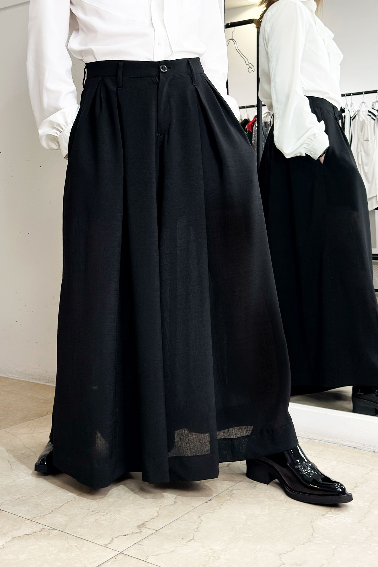 Drape Slacks / ドレープ スラックス