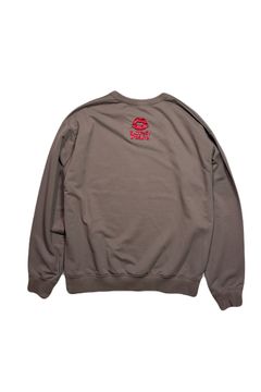 ACTIVE SWEAT LIP/EMB / アクティブ 裏毛 トレーナー LOVE&PEACE エンブロイダリー