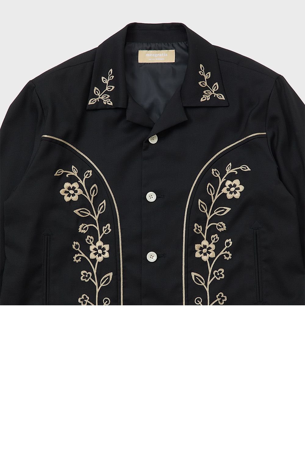 Embroidery western BL / エンブロイダリー ウエスタン ブルゾン