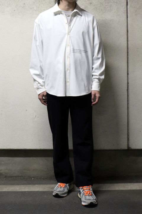 RESOUND CLOTHINGの人気ナイロン素材を使用したlaid-back別注“NYLON JACK SHIRTS”スタイル