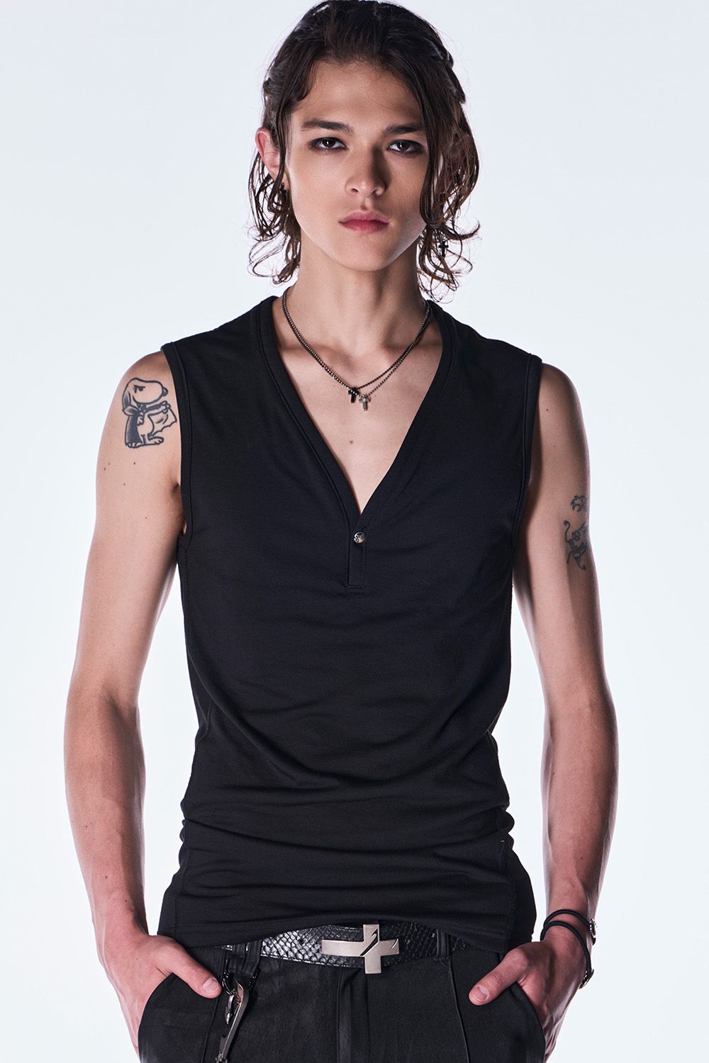 BEA TENJIKU Tank Top / ベア天竺 タンクトップ