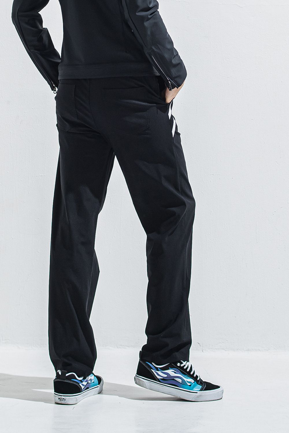 EDGE NYLON SEMI WIDE PT / エッジ ナイロン セミワイドパンツ