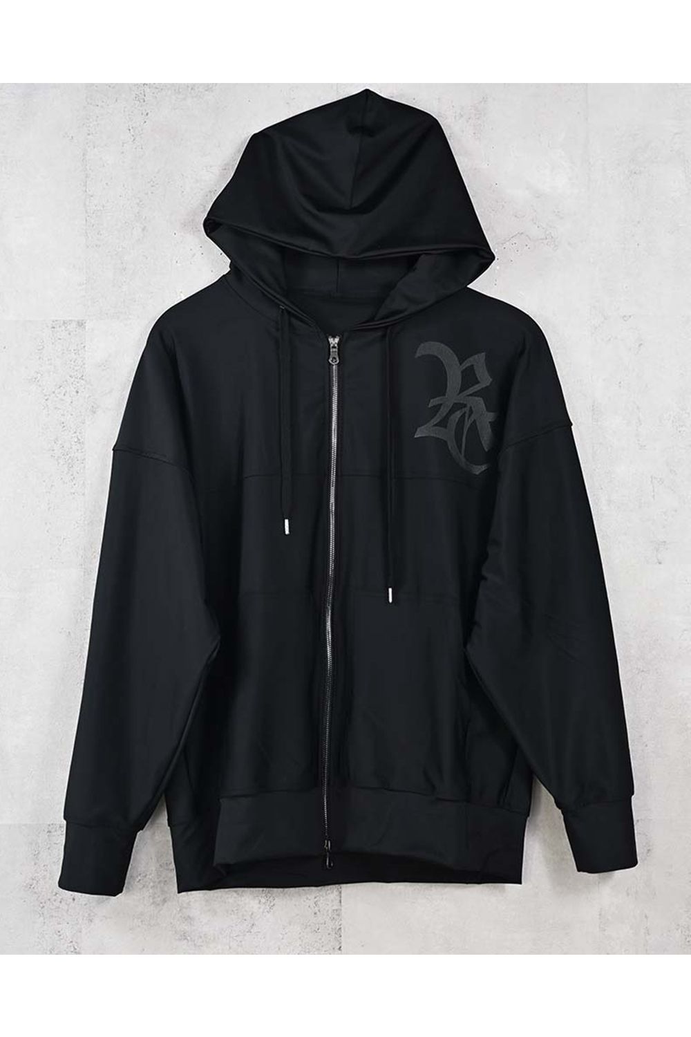 RUSH OVER ZIPUP HOODIE / オーバーサイズ ジップアップ ラッシュパーカー