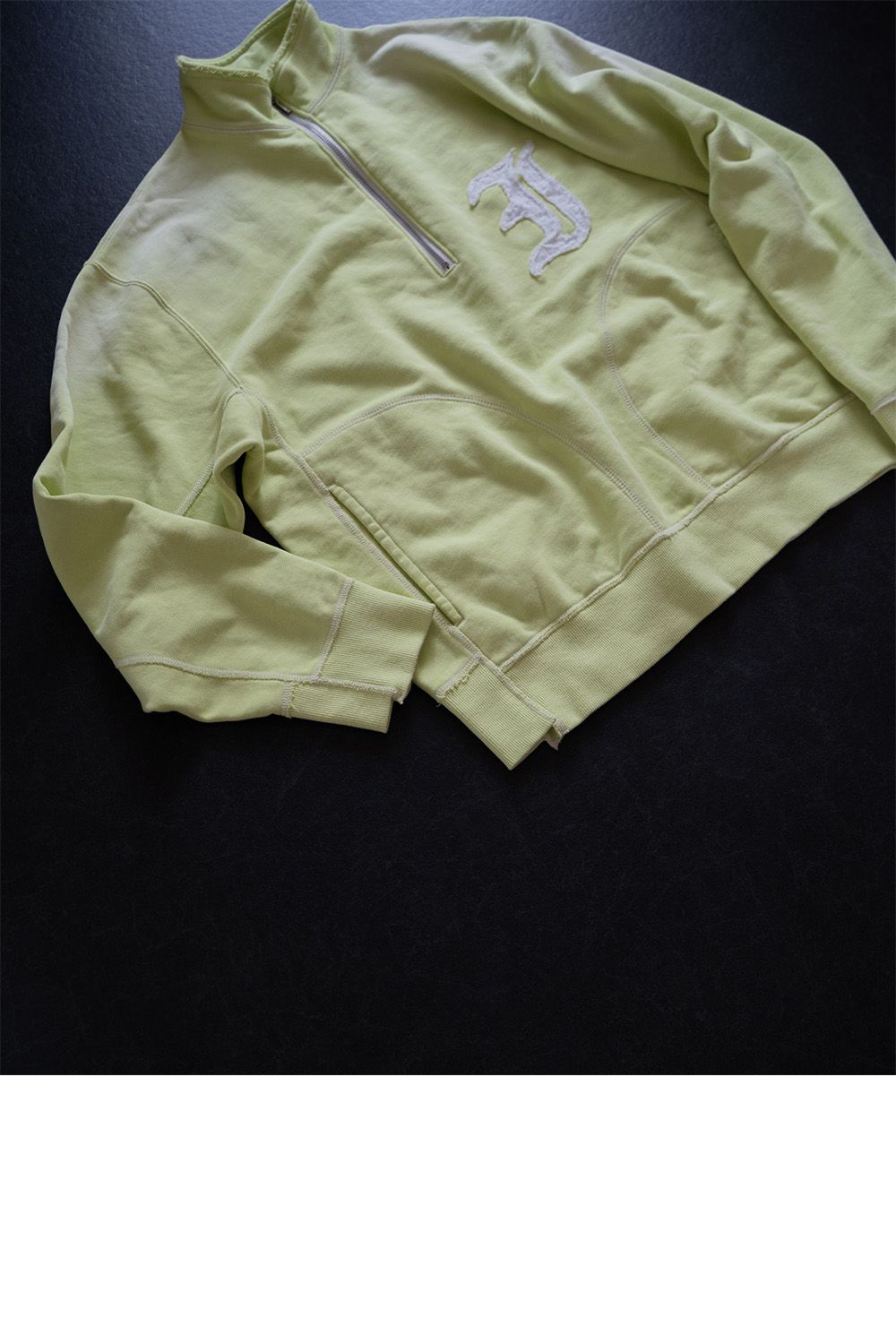 HALF ZIP SWEATSHIRT / ハーフジップ スウェットシャツ