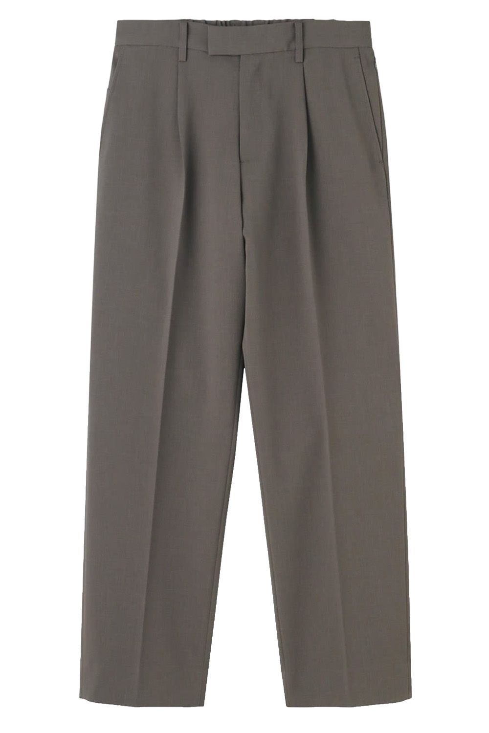 BACK "GOMU" 1 TUCK PANTS  / バック ゴム 1タック パンツ