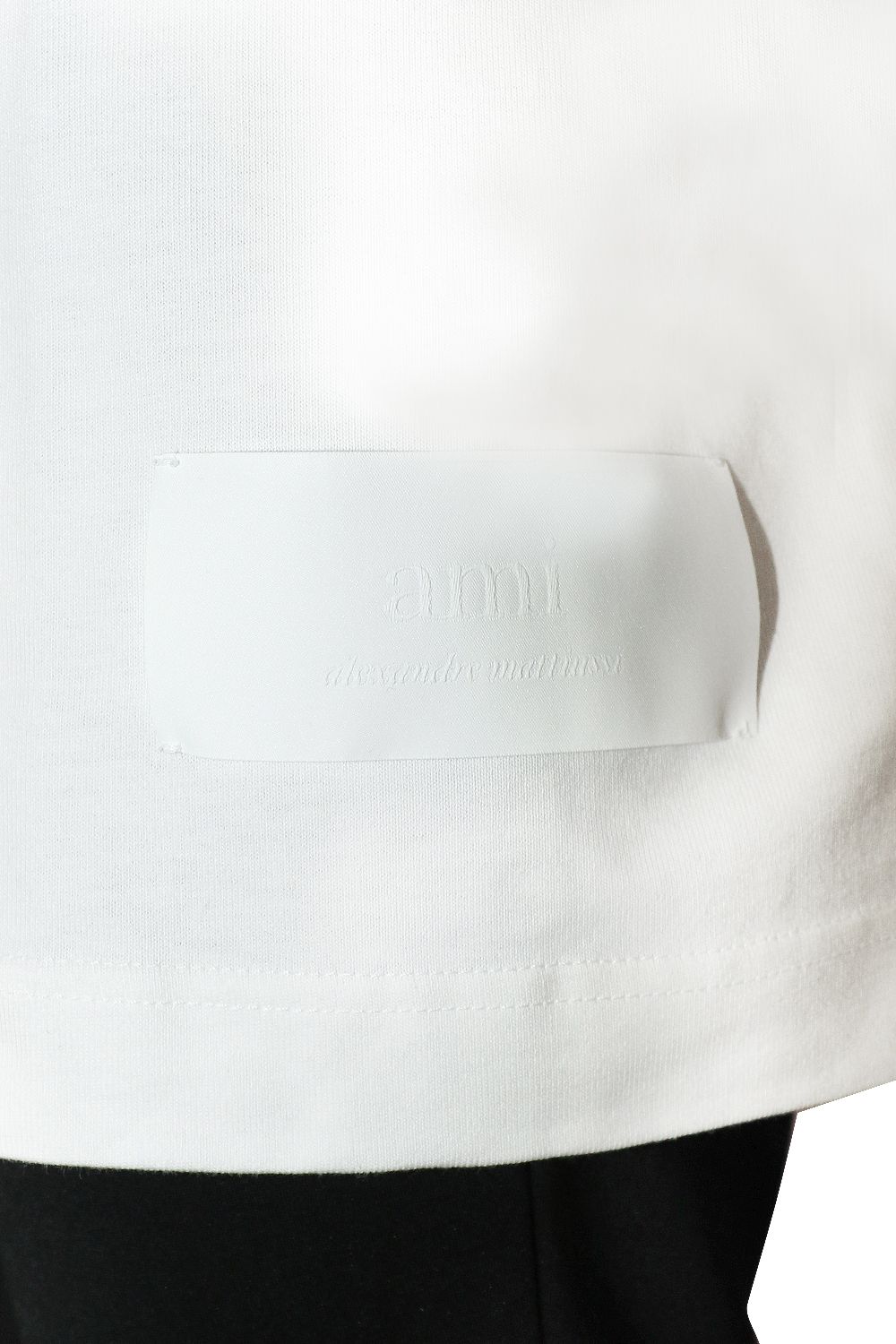 SATIN LABEL T-SHIRT / サテン ラベル ティーシャツ