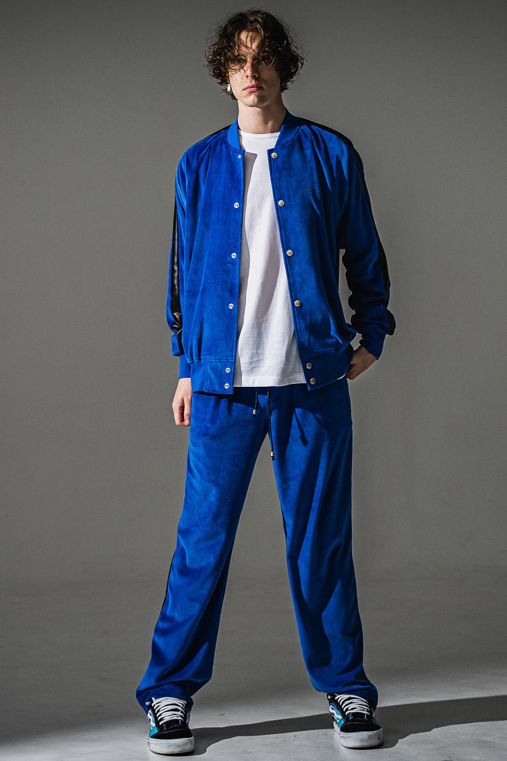 VELOUR VARSITY / ベロア バーシティ ジャケット