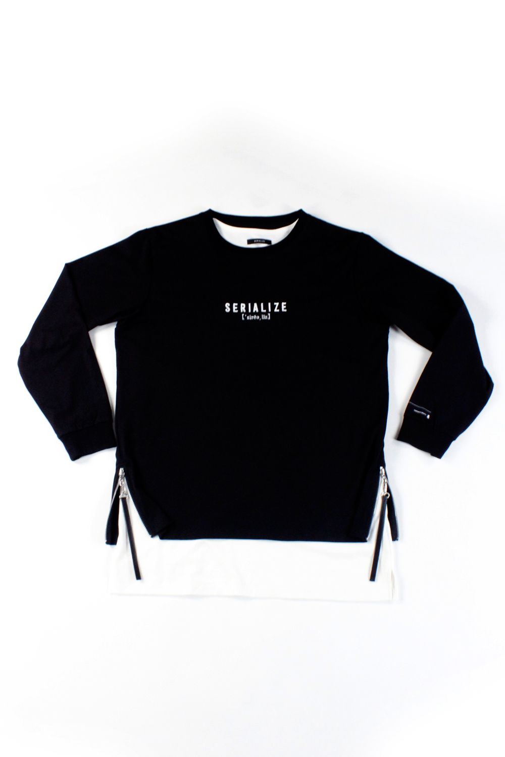 LOGO ZIP TEE × TANK TOP / ロゴジップ ティー × タンク トップ