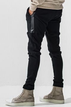 VELOURS FLEECE JT PT /  ベロア フリース 1タック ライン パンツ