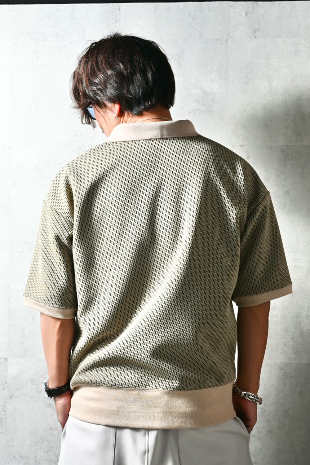 blisterpolo / オーバーサイズスキッパーポロ