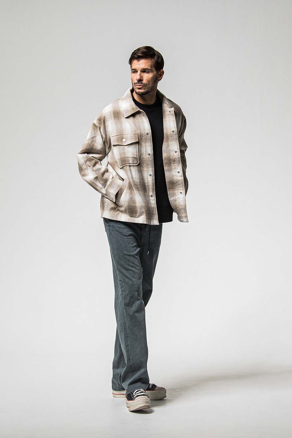 FLANNEL CHECK JK / フランネル チェック ジャケット