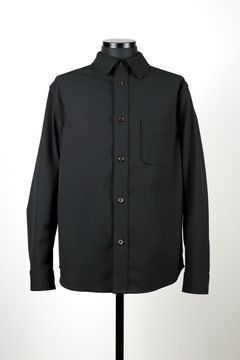 ORGANIC WOOL SURVIVAL CLOTH OVER SHIRT / オーガニック ウール サバイバルクロス オーバー シャツ