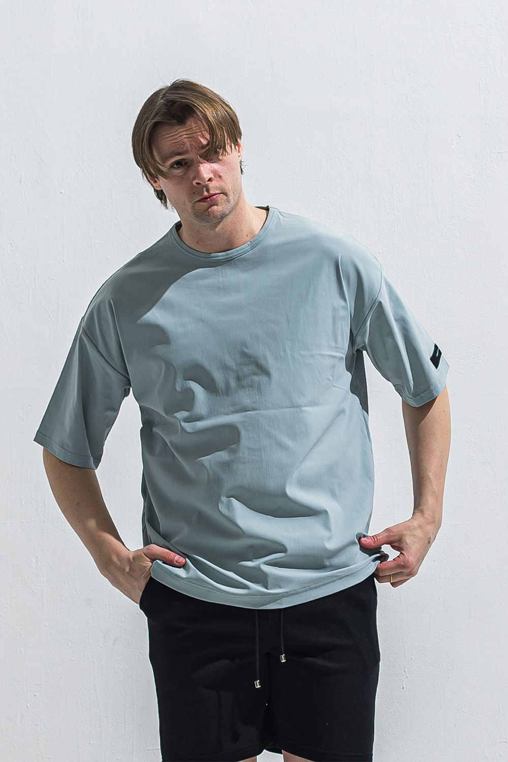 NYLON OVER TEE / ナイロン オーバーサイズ Tシャツ