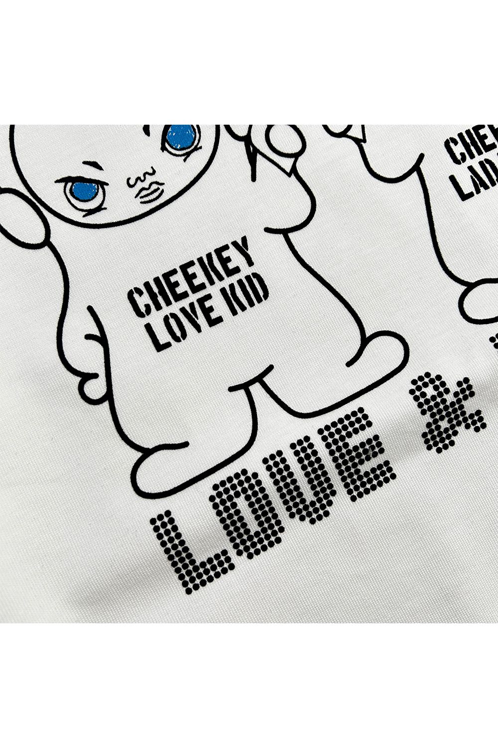 CHEEKEY PRINT L/S T / チーキー プリント ロングスリーブ Tシャツ