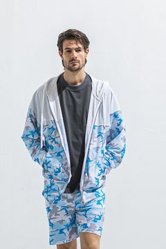 RUSH OVER ZIPUP HOODIE / オーバーサイズ ジップアップ ラッシュパーカー
