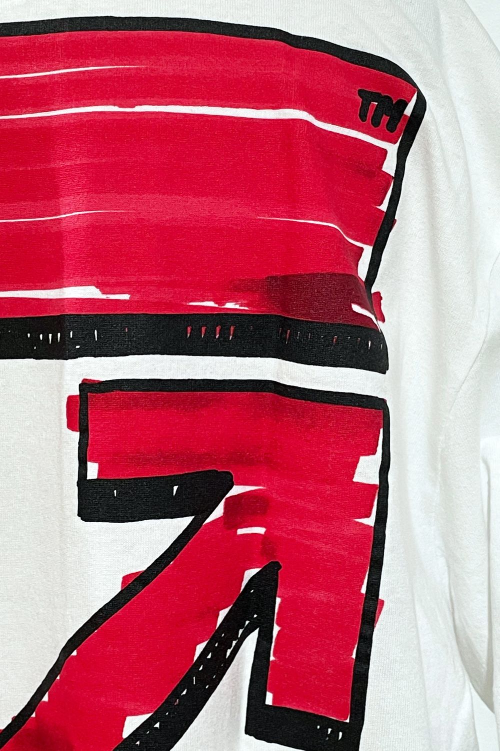 MARKER PRINT S/S OVER TEE