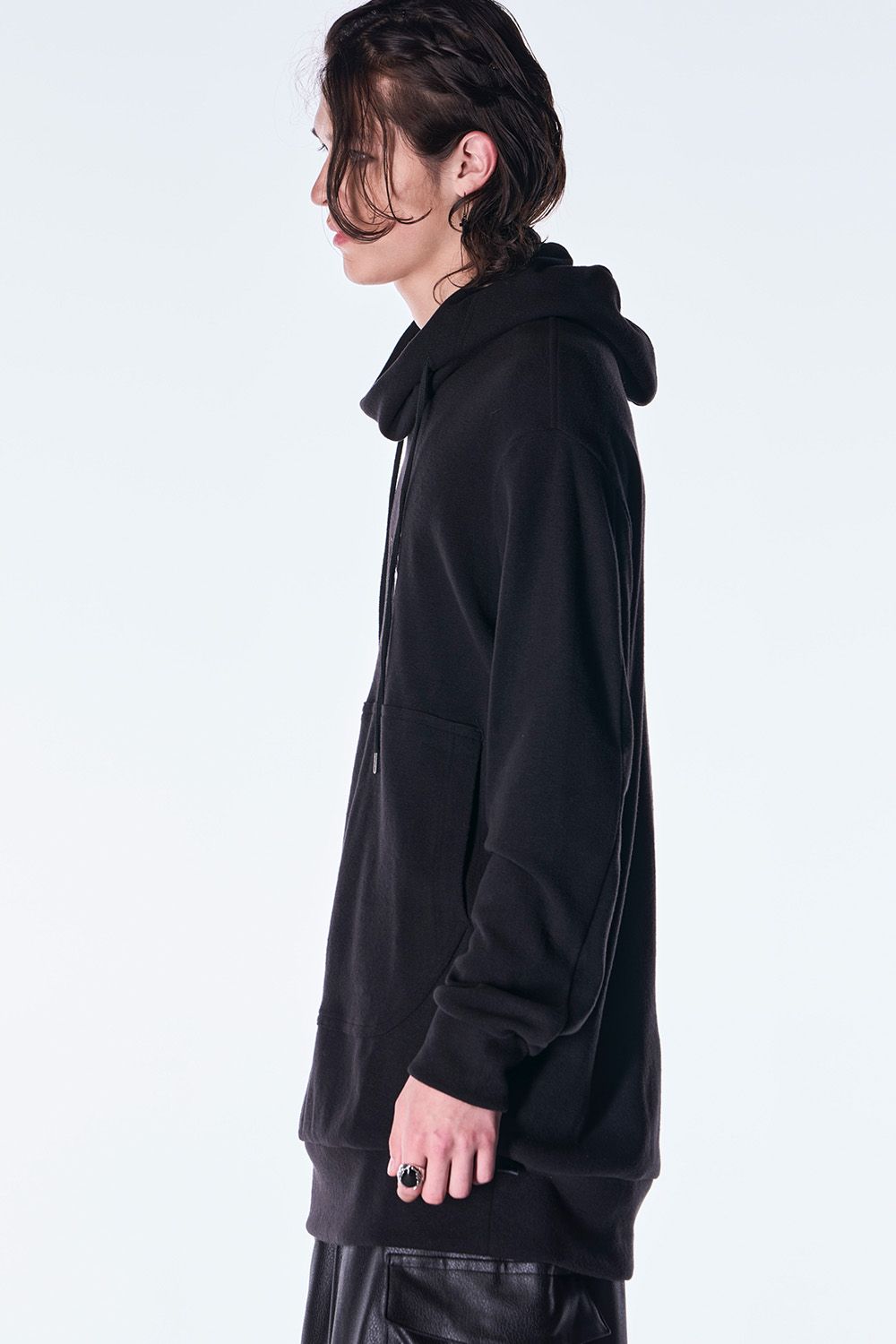Heat Tech Jersey High Neck Hoodie / ヒートテック ジャージ ハイネック フーディー