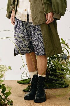 Cut jacquard short PT / カットジャガード ショート パンツ