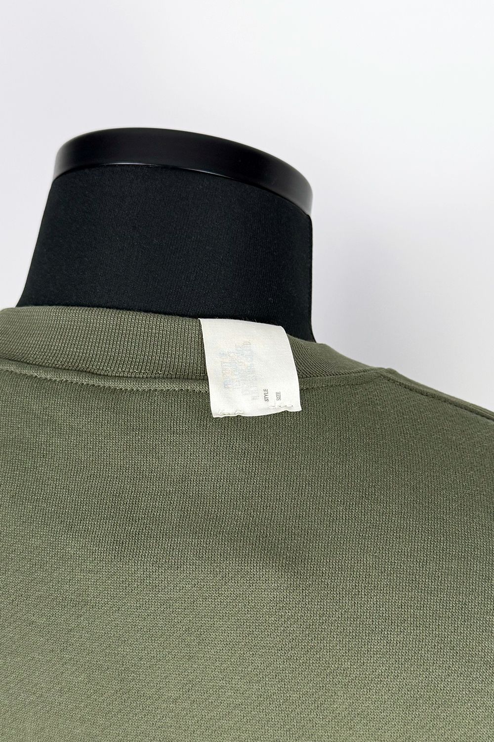 N.HOOLYWOOD TEST PRODUCT EXCHANGE SERVICE CREWNECK SWEATSHIRT  / エヌハリウッド テストプロダクトエクスチェンジサービス クルーネックスウェットシャツ