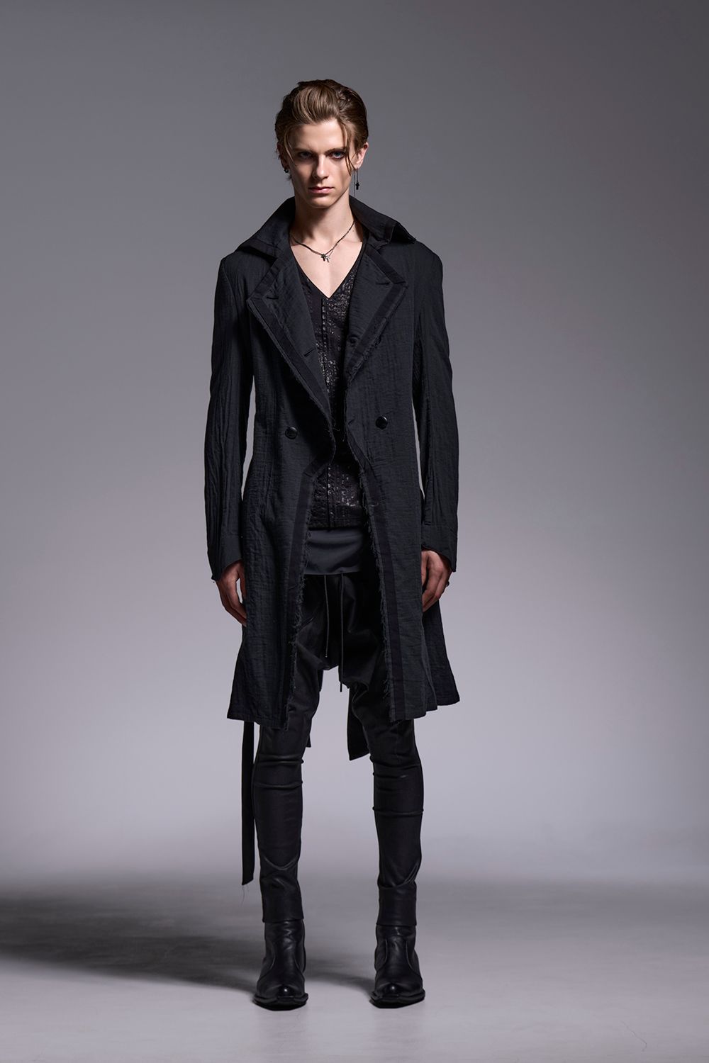 W-Gauze Napoleon Jacket / ダブルガーゼ ナポレオンジャケット